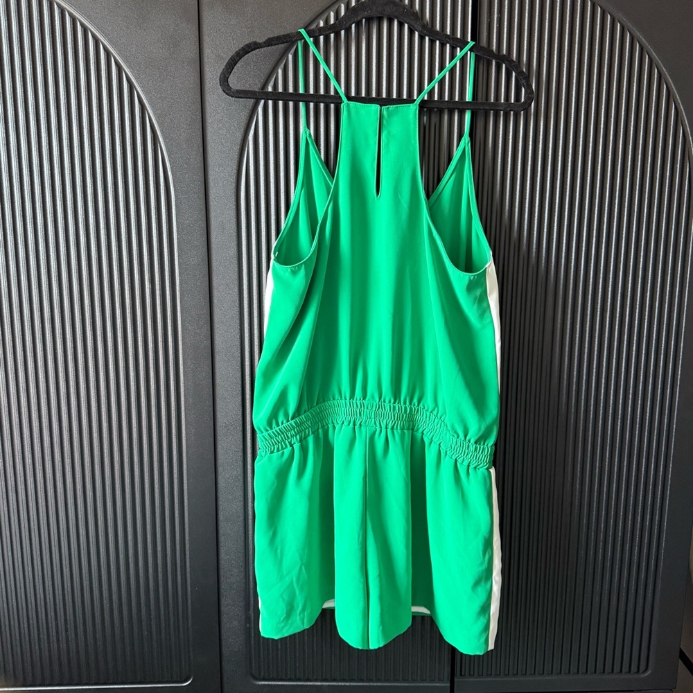 Amanda Uprichard Green and White Jumpsuit - Picture 12 of 12